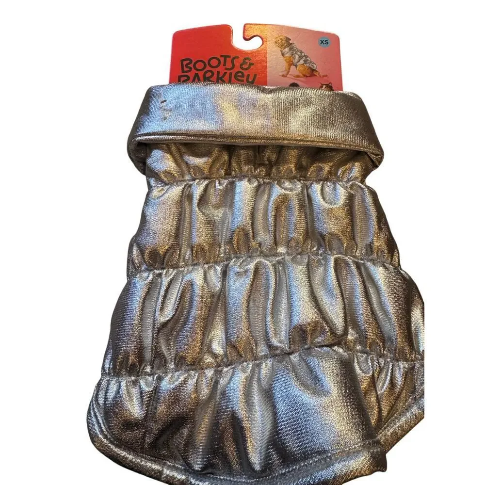 Boots & Barkley Silver Dog Coat – Size XS – NWT0